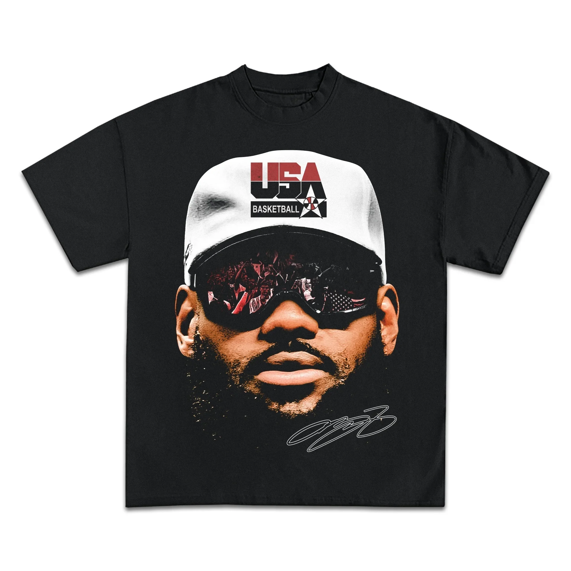 レブロン・ジェームスバスケットボールスター Tシャツ男性女性 - Streetwear Brand Tees のレビューと価格